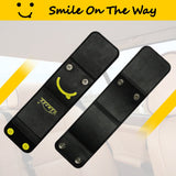 GAMPRO GAM-SBA-2P Car Seat Belt Adjuster for Adults kids Shoulder Neck Clip Cover, 2Pack Black