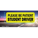 Please Be Patient Student Driver  Set of 3